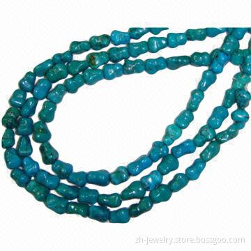 Turquoise Dog Bone Beads, 100% Natural, Different Sizes (2-100mm), Shapes and Styles are Available